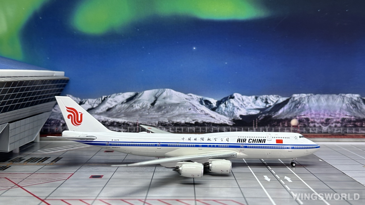 NGmodels 1:400 NG78017 Air China 中国国际航空 Boeing 747-8i B-2479