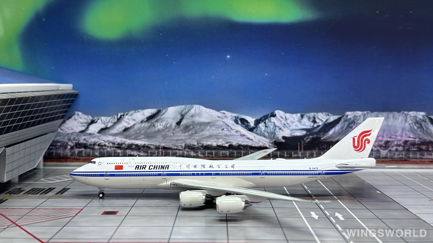 NGmodels 1:400 NG78017 Air China 中国国际航空 Boeing 747-8i B-2479