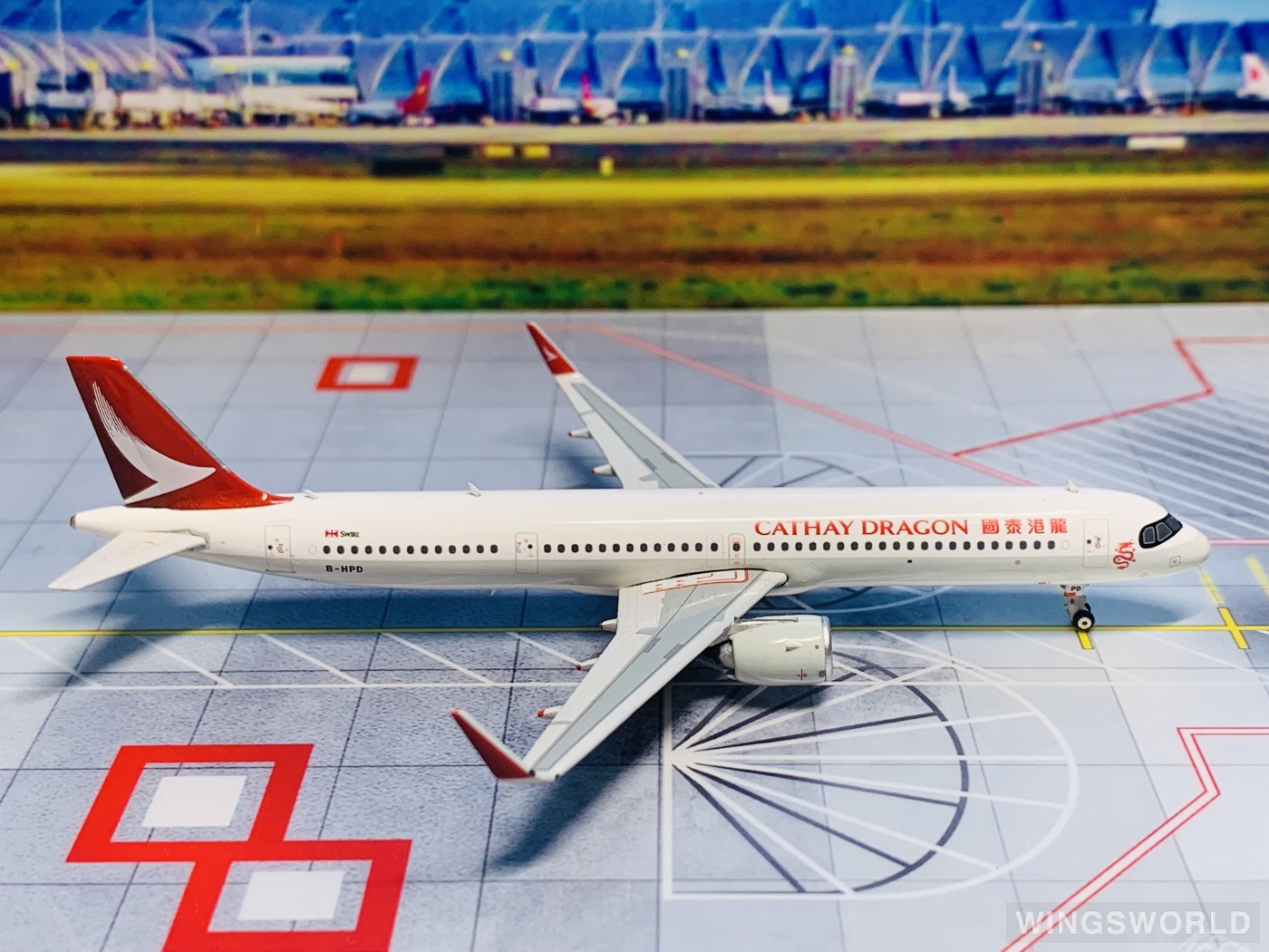 Phoenix 1:400 PH04368 Cathay Dragon 国泰港龙航空 Airbus A321neo B-HPD