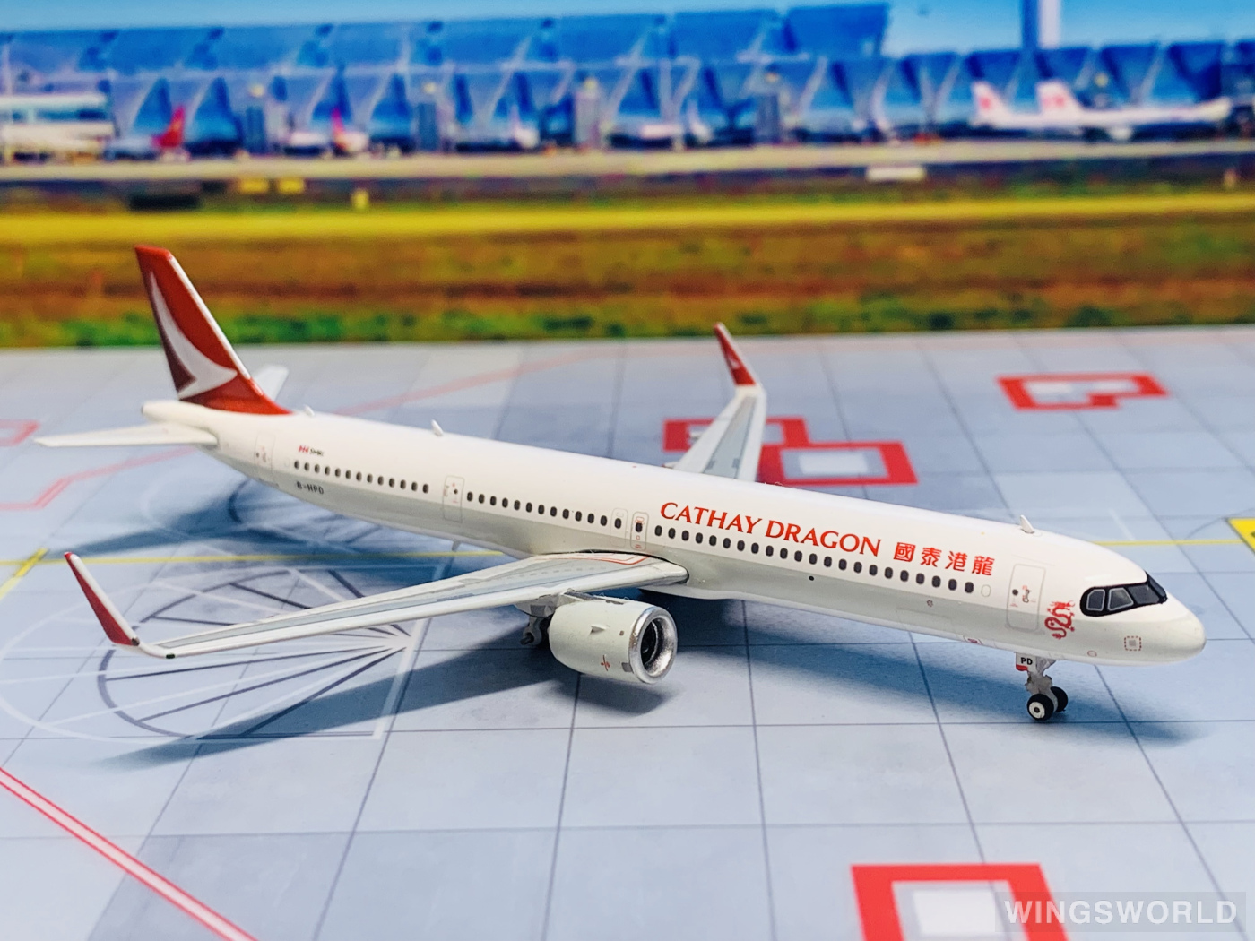 Phoenix 1:400 PH04368 Cathay Dragon 国泰港龙航空 Airbus A321neo B-HPD