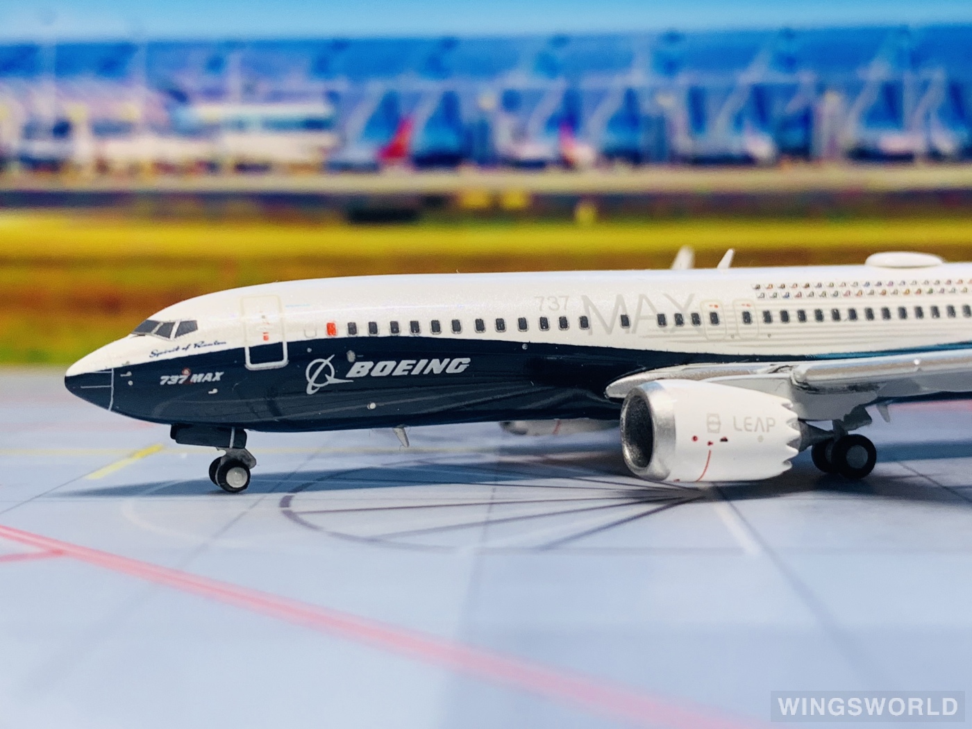 JC Wings 1:400 LH4033 Boeing 波音公司 Boeing 737 MAX 8 N8701Q