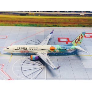 China United Airlines 中国联合航空 Boeing 737-800 B-7563  NG58223 NGmodels 1:400