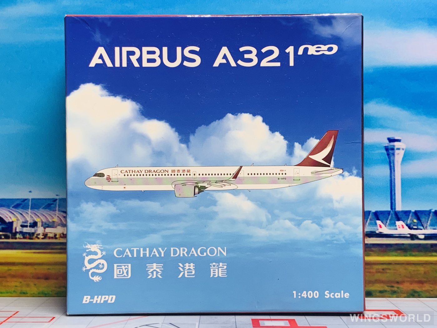Phoenix 1:400 PH04368 Cathay Dragon 国泰港龙航空 Airbus A321neo B-HPD