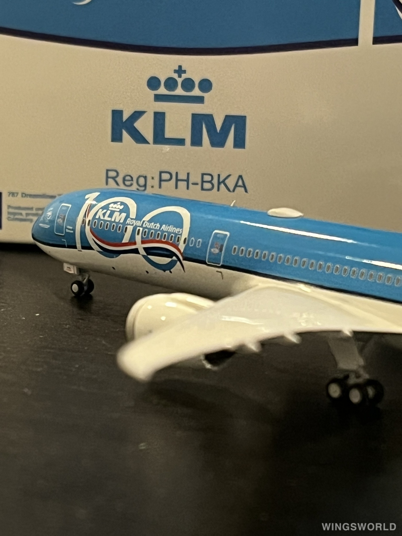 NGmodels 1:400 NG56001 KLM 荷兰皇家航空 Boeing 787-10 PH-BKA