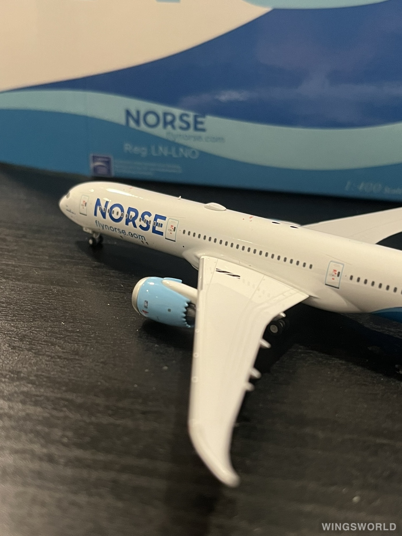 NGmodels 1:400 NG55075 Norse Atlantic Airways Boeing 787-9 LN-LNO