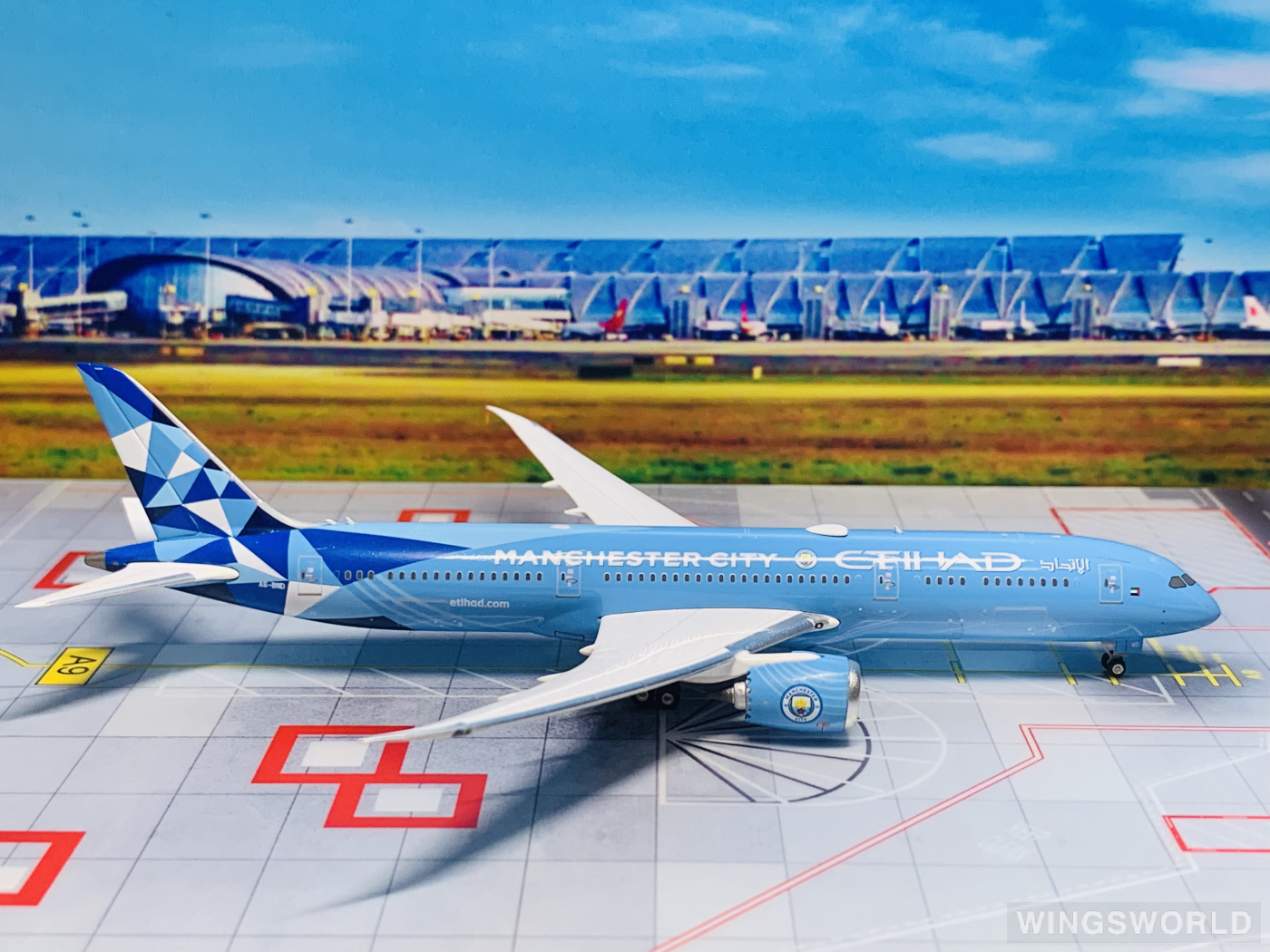 フェニックス　エティハド航空　B787-9 1/400 飛行機模型 フェニックス エティハド航空 ボーイング B787-9 1/400 飛行機模型