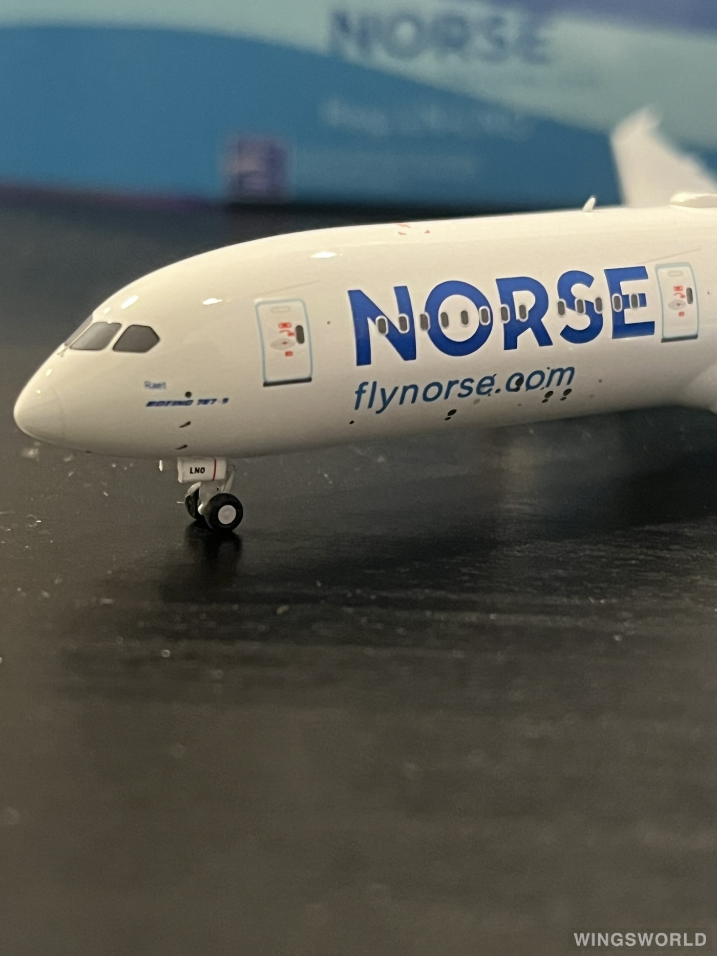 NGmodels 1:400 NG55075 Norse Atlantic Airways Boeing 787-9 LN-LNO