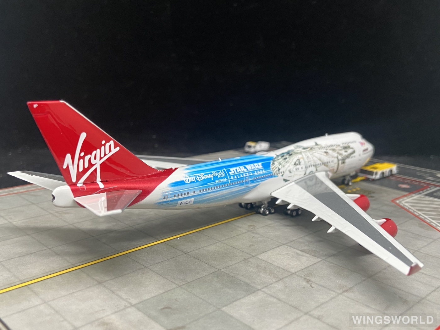 Phoenix 1:400 PH04322 Virgin Atlantic Airways 维珍航空 Boeing 747-400 G-VLIP