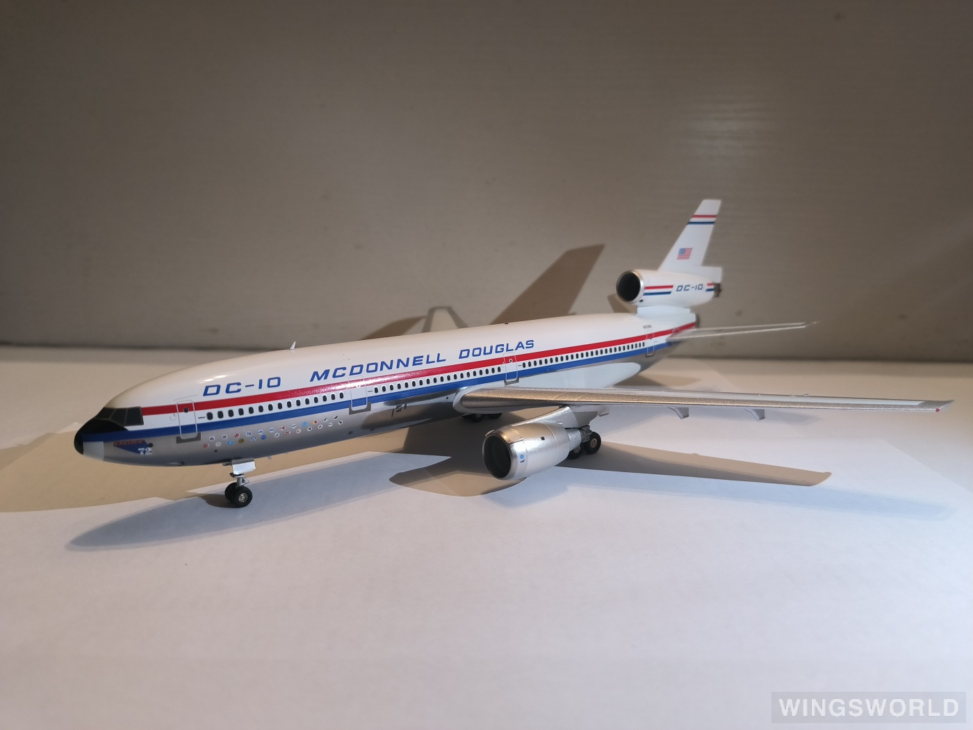 Inflight200 1:200 IFDC101338P McDonnell Douglas 麦道公司 McDonnell Douglas DC-10 N1338U