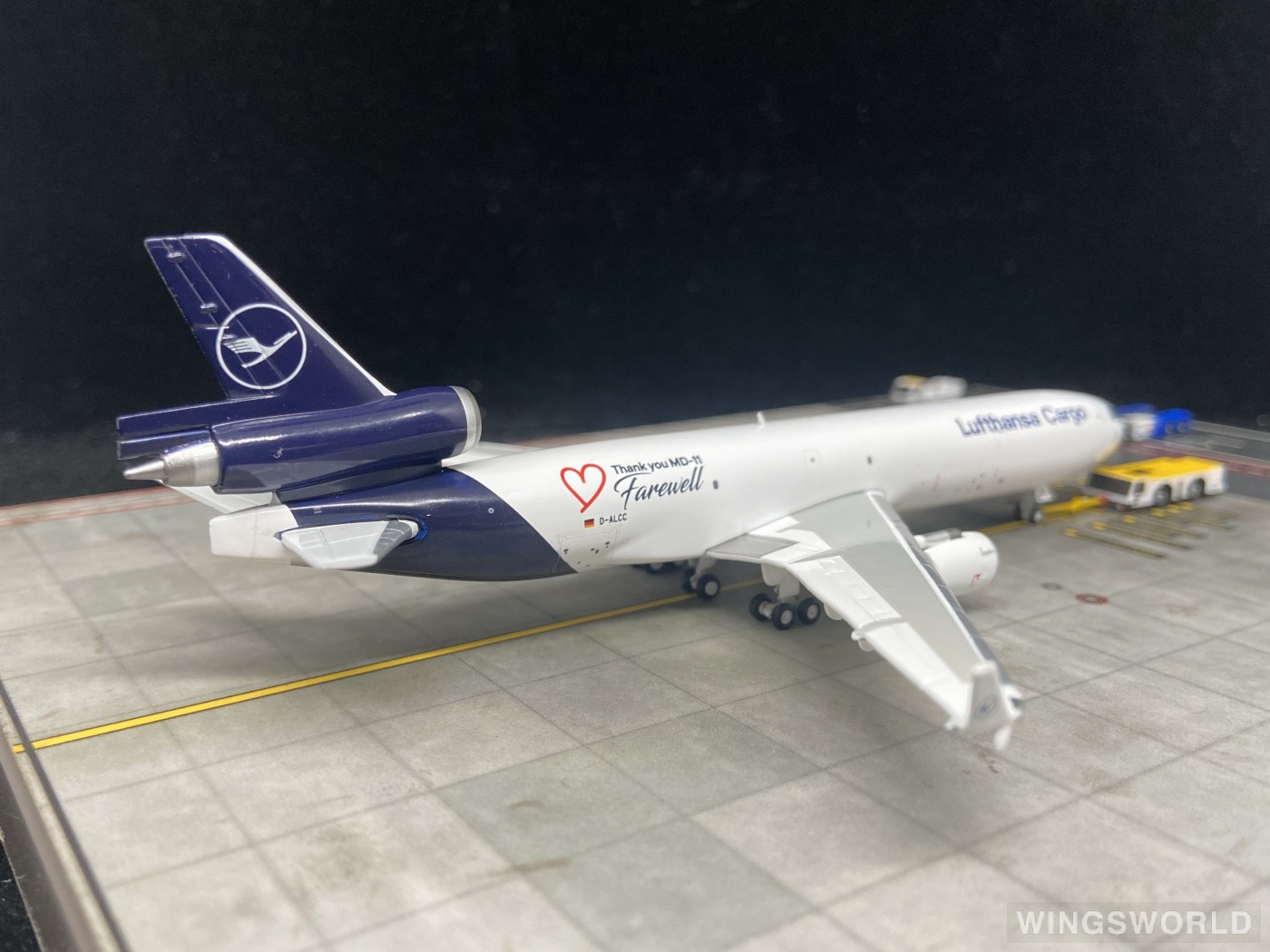 Geminijets 1:400 GJDLH2072 Lufthansa 汉莎航空 McDonnell Douglas MD-11 D-ALCC