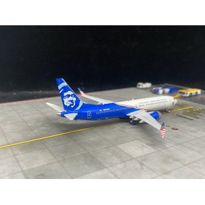 Alaska Airlines 阿拉斯加航空 Boeing 737 MAX 8 N806AK  GJASA2258 Geminijets 1:400