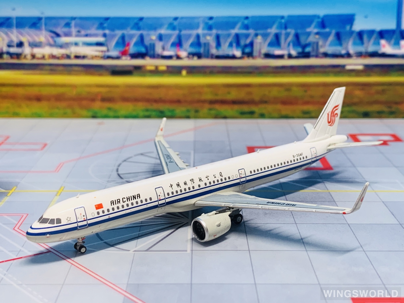 HYJLwings 1:400 HYJL81072 Air China 中国国际航空 Airbus A321neo B-30AF