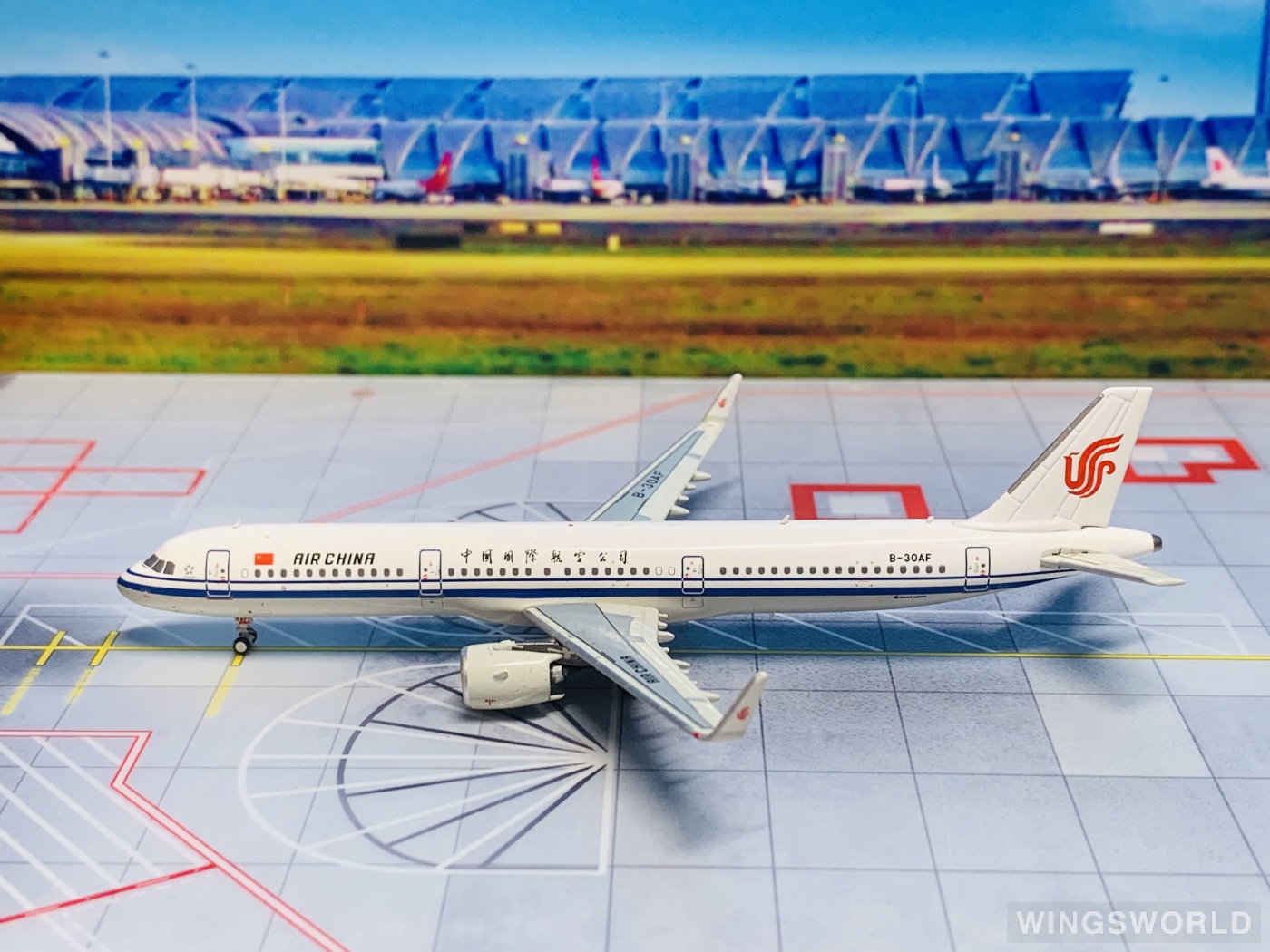 HYJLwings 1:400 HYJL81072 Air China 中国国际航空 Airbus A321neo B-30AF