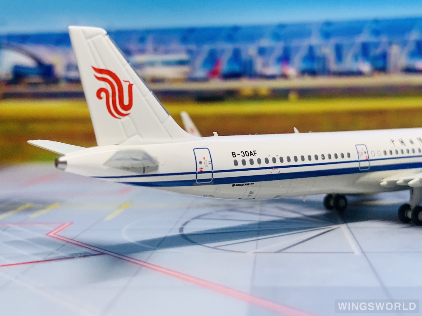 HYJLwings 1:400 HYJL81072 Air China 中国国际航空 Airbus A321neo B-30AF