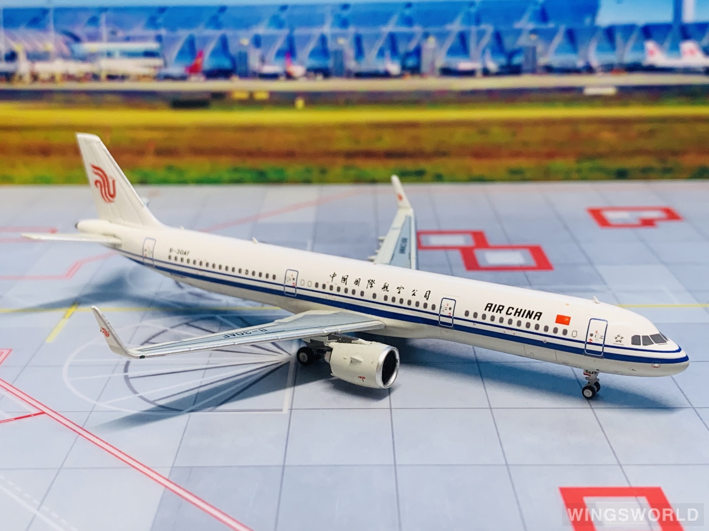 HYJLwings 1:400 HYJL81072 Air China 中国国际航空 Airbus A321neo B-30AF