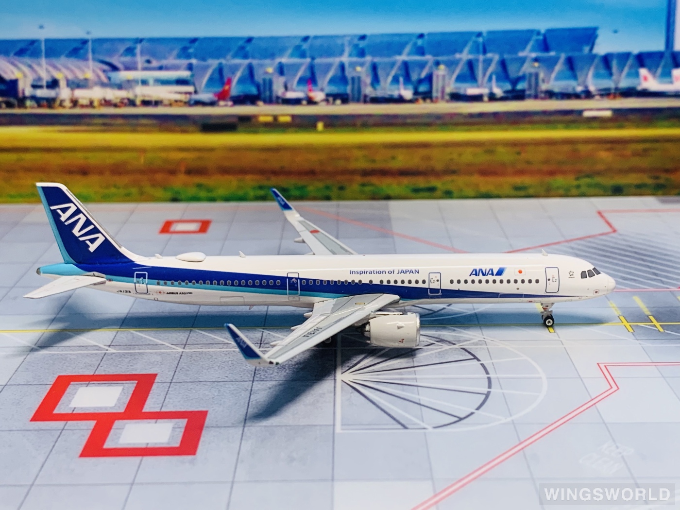 Phoenix 1:400 Airbus A321neo ANA 全日空PH04156 JA131A 的照片