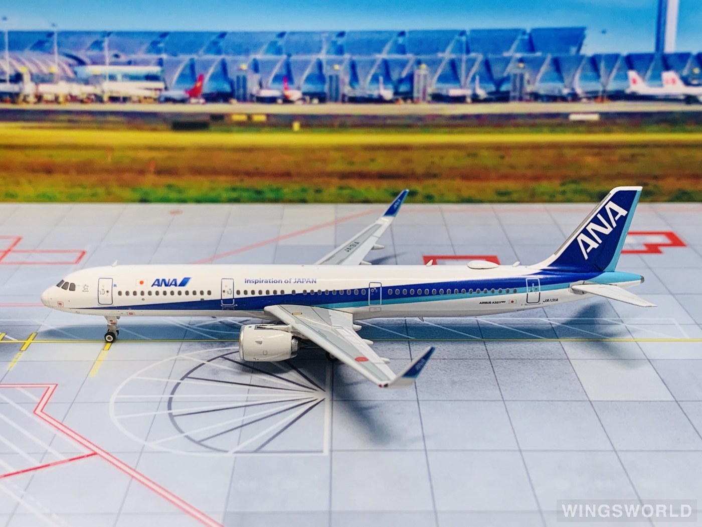 航空機・ヘリコプター ANA Airbus A321neo JA131A 1:400 航空機