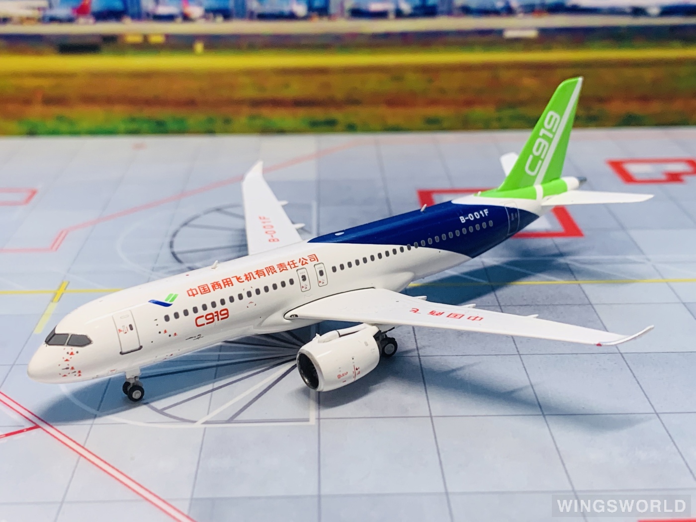 NGmodels 1:400 NG19010 COMAC 中国商飞 Comac C919 B-001F
