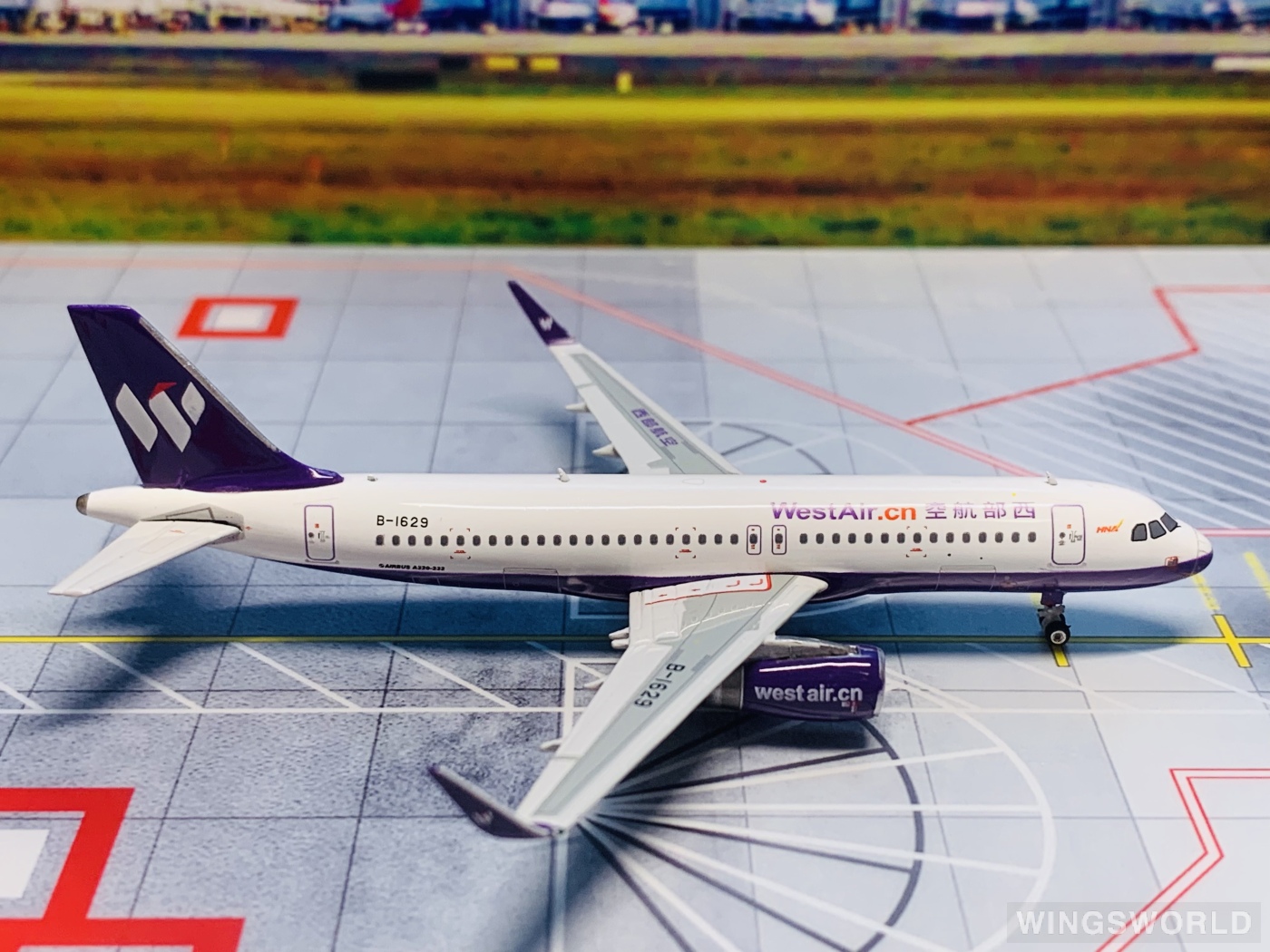 Phoenix 1:400 PH11293 West Air 西部航空 Airbus A320 B-1629