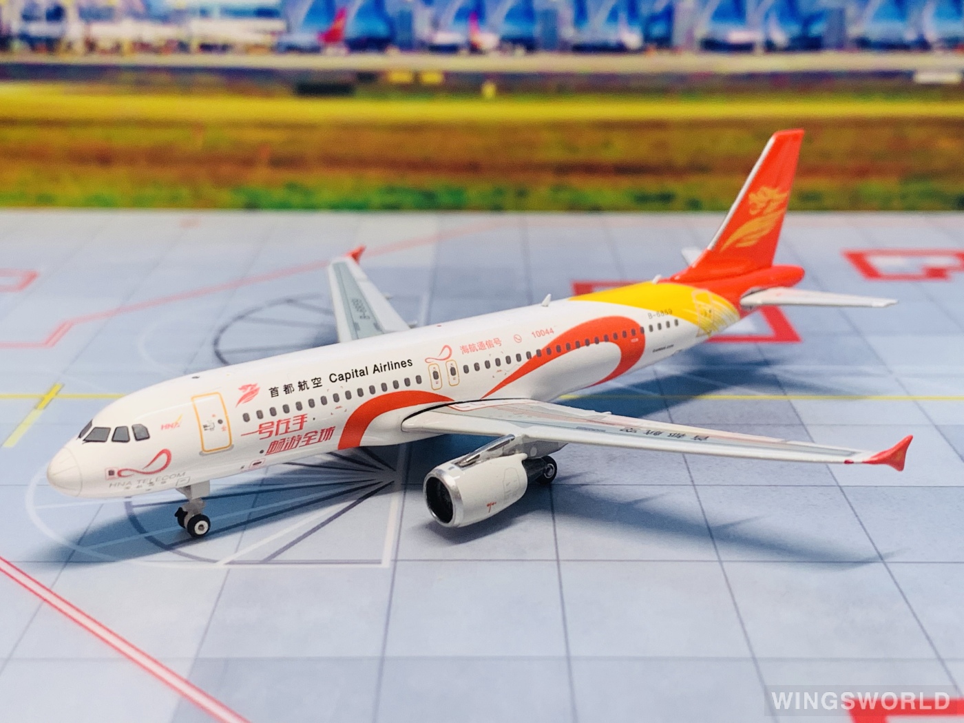 Phoenix 1:400 PH11335 Capital Airlines 首都航空 Airbus A320 B-6859
