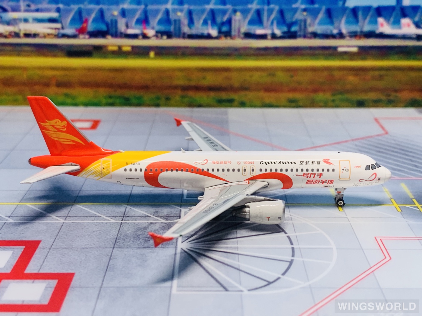 Phoenix 1:400 PH11335 Capital Airlines 首都航空 Airbus A320 B-6859