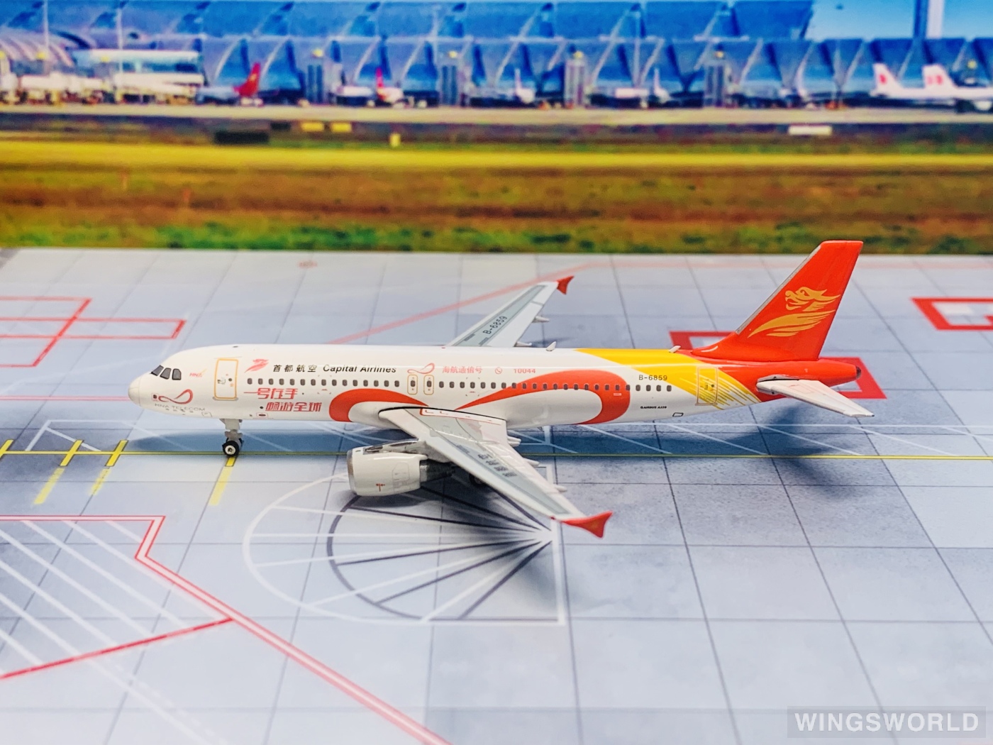 Phoenix 1:400 PH11335 Capital Airlines 首都航空 Airbus A320 B-6859