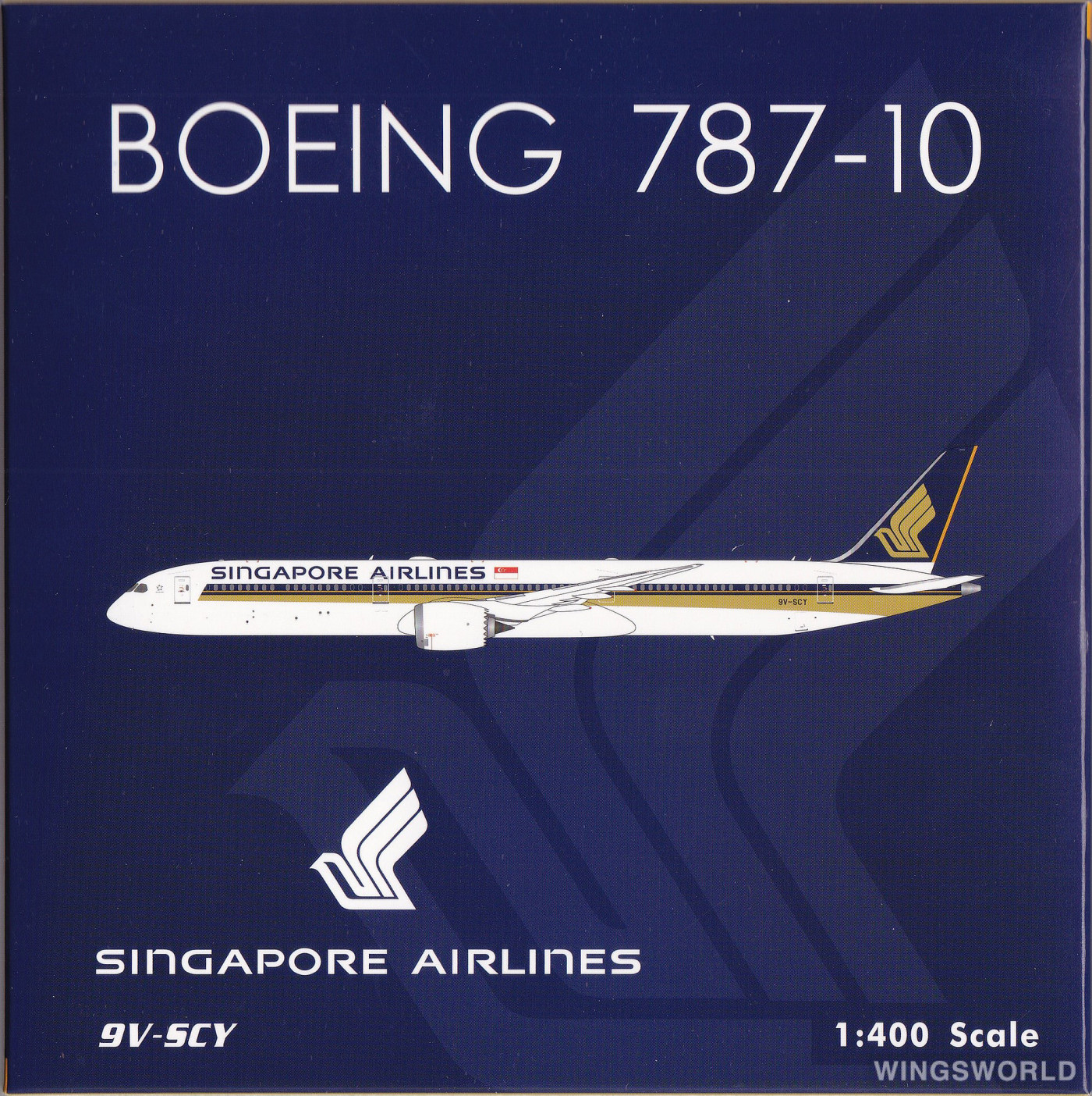 Phoenix 1:400 PH04605 Singapore Airlines 新加坡航空 Boeing 787-10 9V-SCY