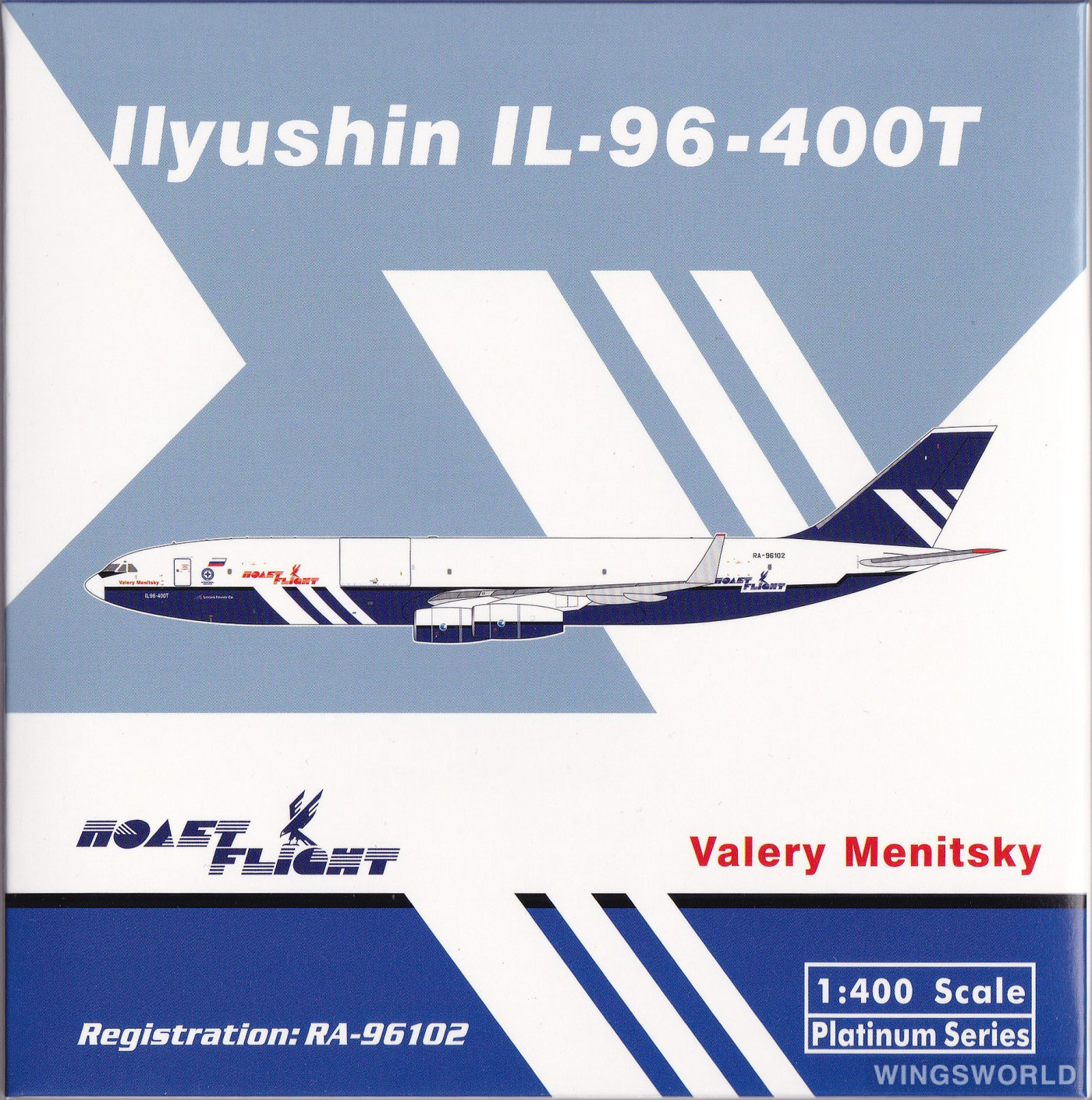 Phoenix 1:400 PH11914 Polet Airlines Ilyushin Il-96 RA-96102