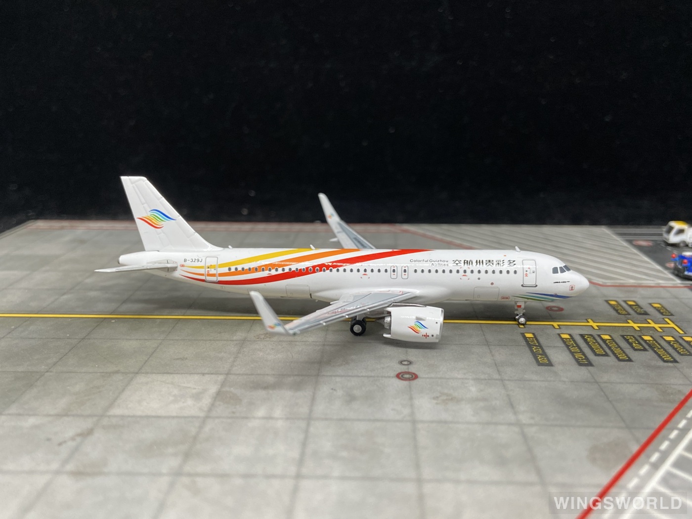 NGmodels 1:400 NG15053 Colorful Guizhou Airlines 多彩贵州航空 Airbus A320neo B-329J