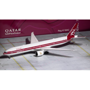 Qatar 卡塔尔航空 Boeing 777-300ER A7-BAC  QTR022 NGmodels 1:400
