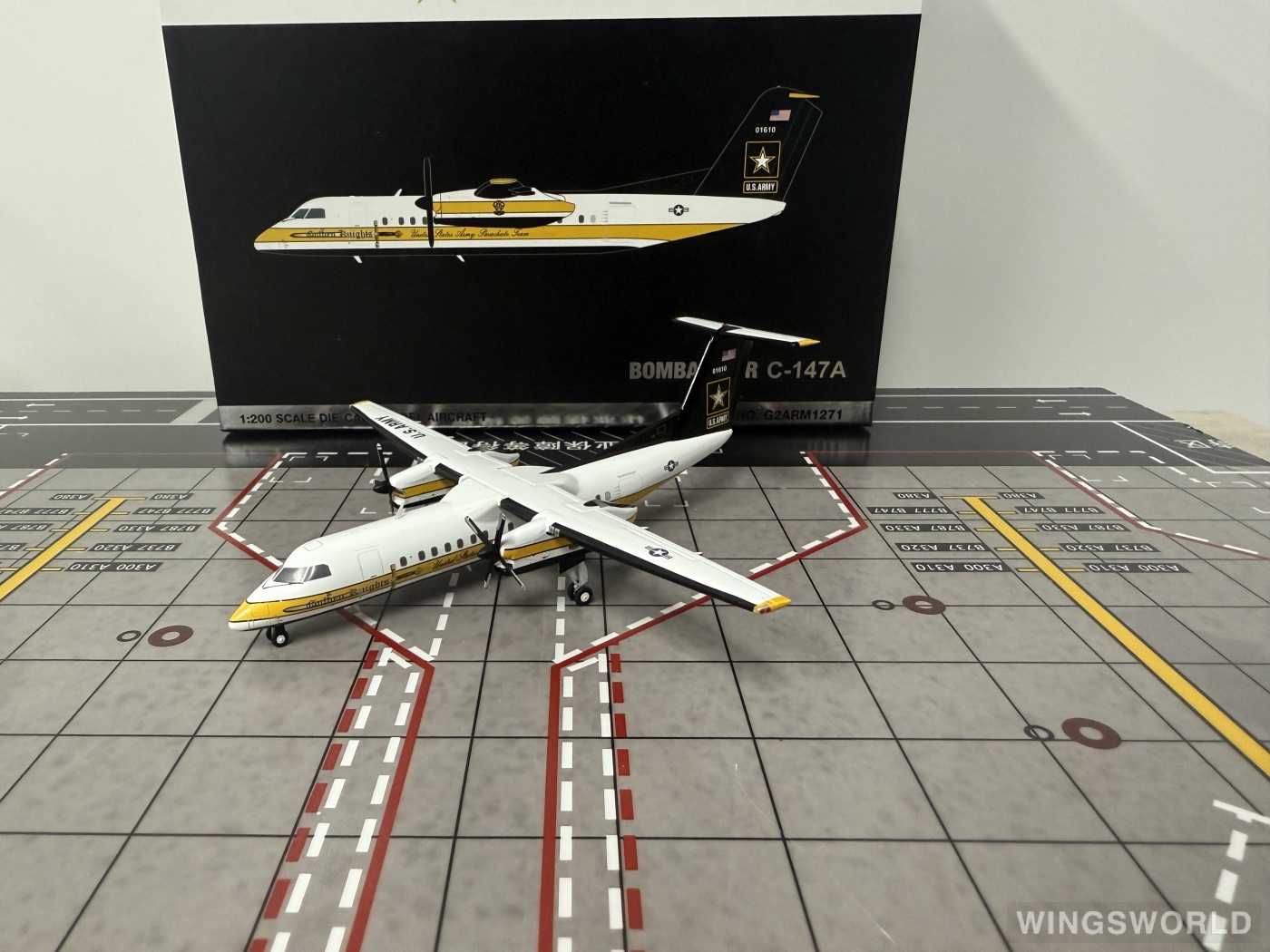 Geminijets 1:200 G2ARM1271 USAF 美国空军 Bombardier Dash 8-300 17-01610