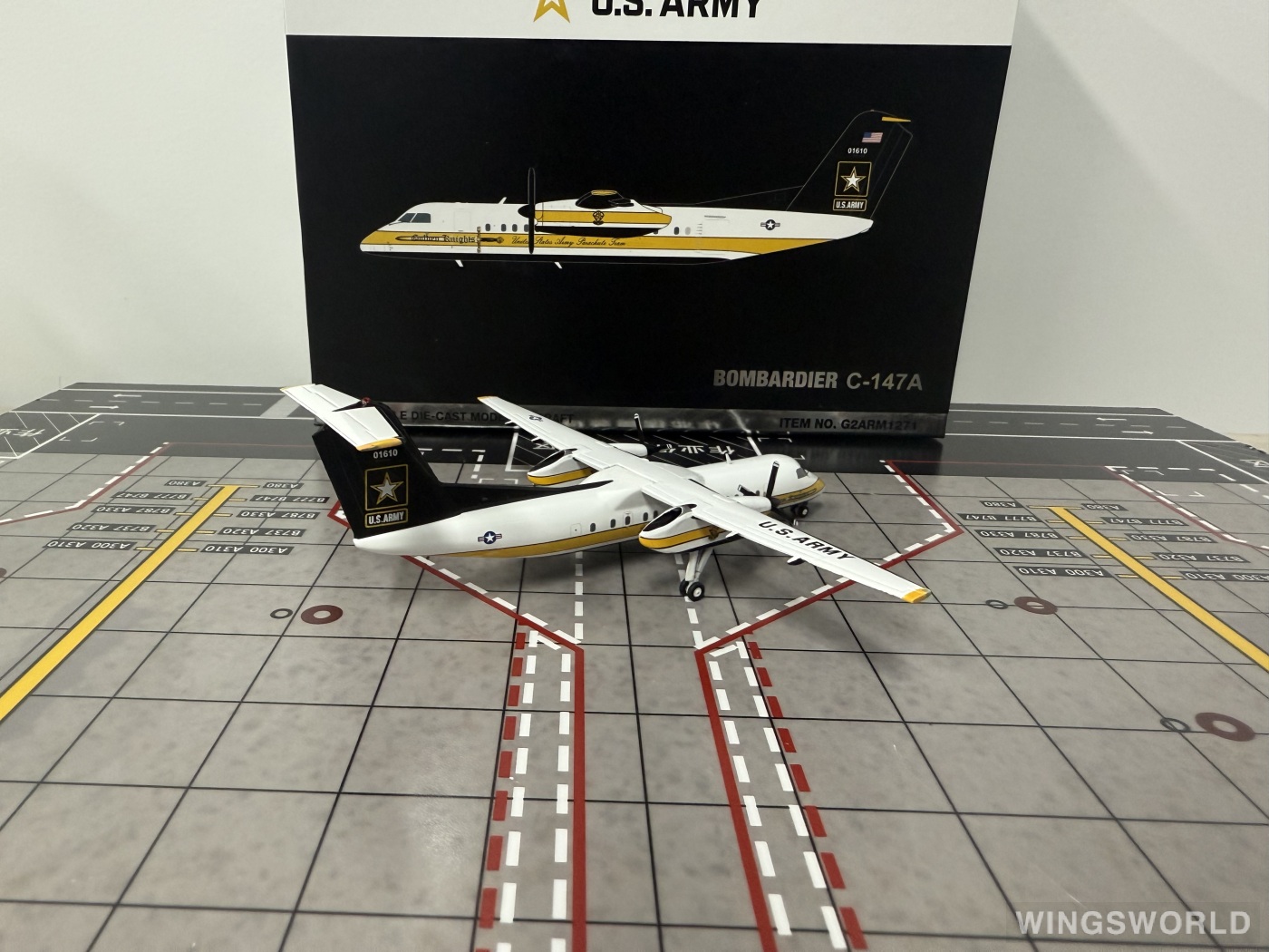 Geminijets 1:200 G2ARM1271 USAF 美国空军 Bombardier Dash 8-300 17-01610