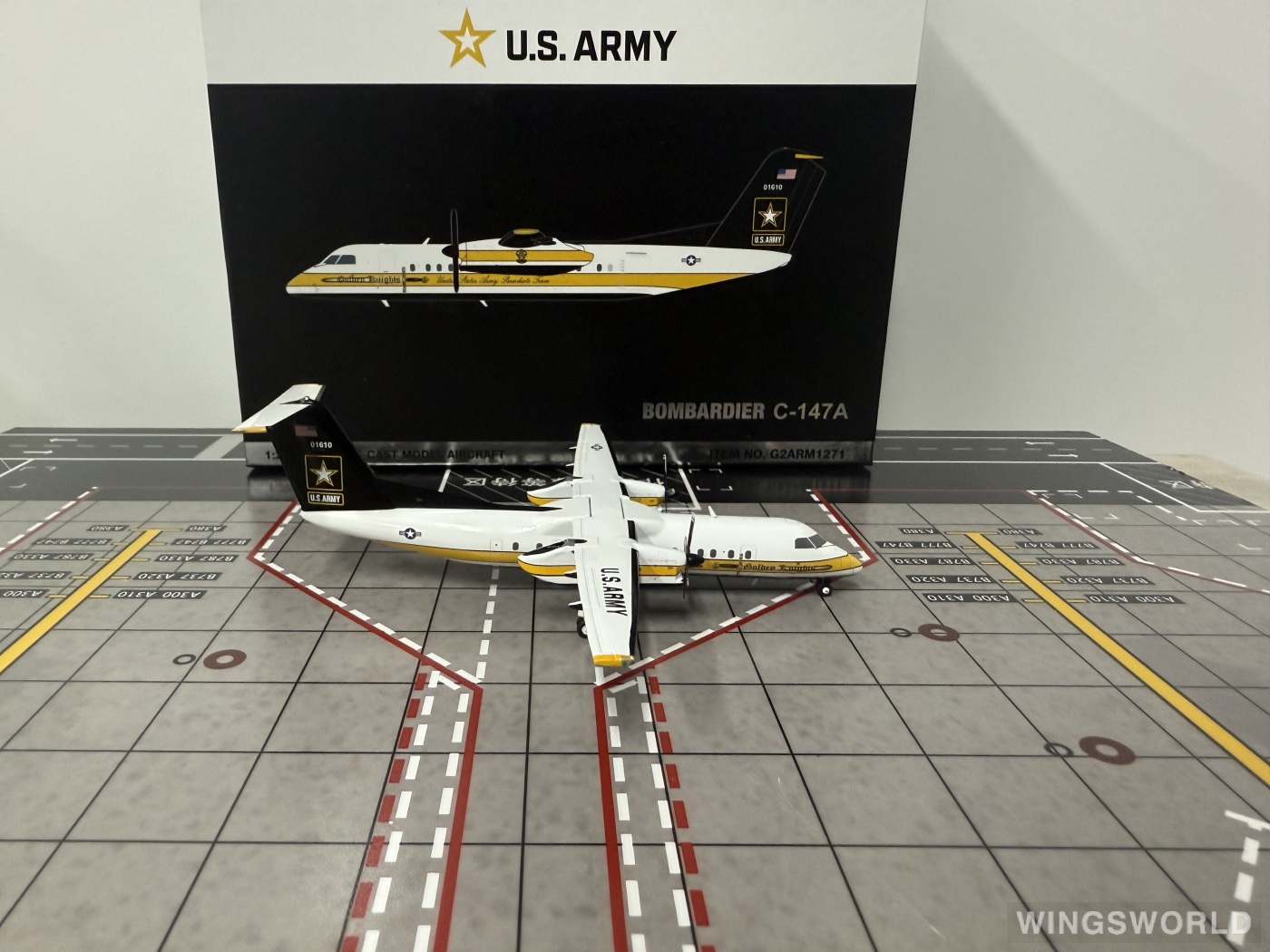 Geminijets 1:200 G2ARM1271 USAF 美国空军 Bombardier Dash 8-300 17-01610