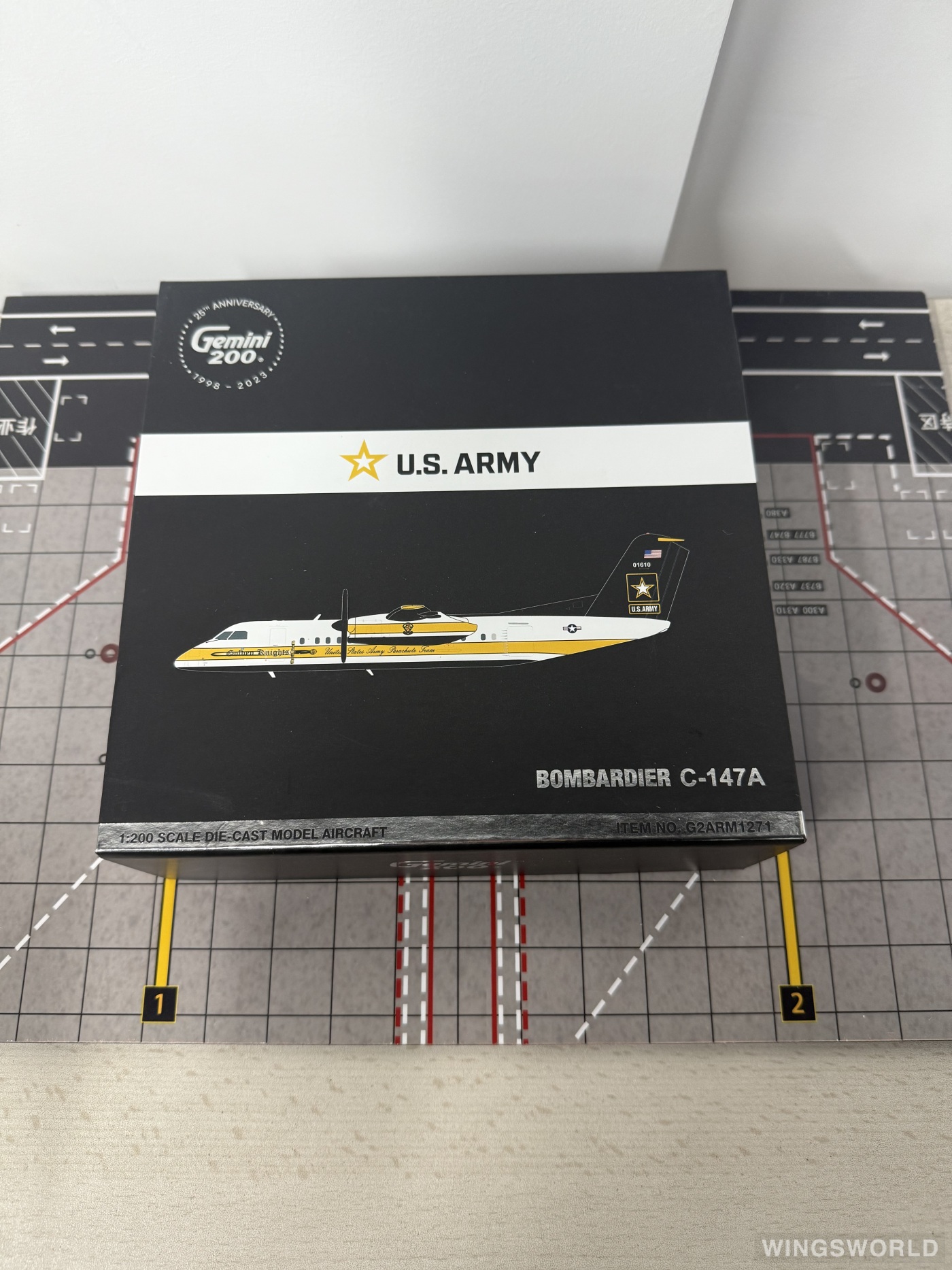 Geminijets 1:200 G2ARM1271 USAF 美国空军 Bombardier Dash 8-300 17-01610
