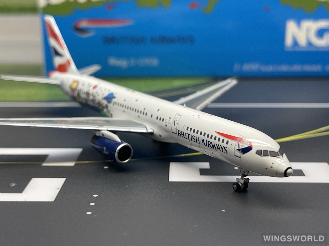 NGmodels 1:400 NG53092 British Airways 英国航空 Boeing 757-200 G-CPEM