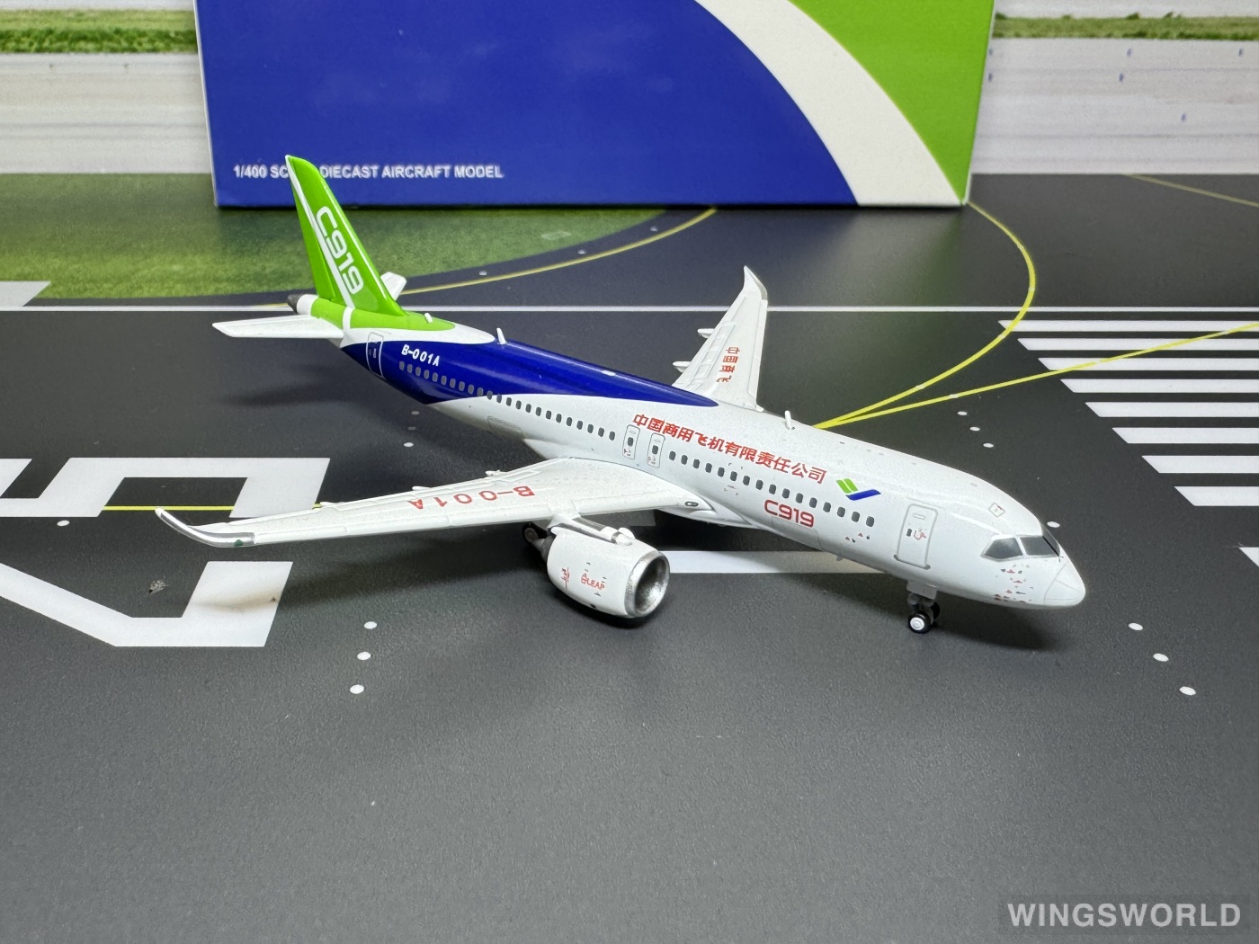 JC Wings 1:400 LH4101 COMAC 中国商飞 Comac C919 B-001A