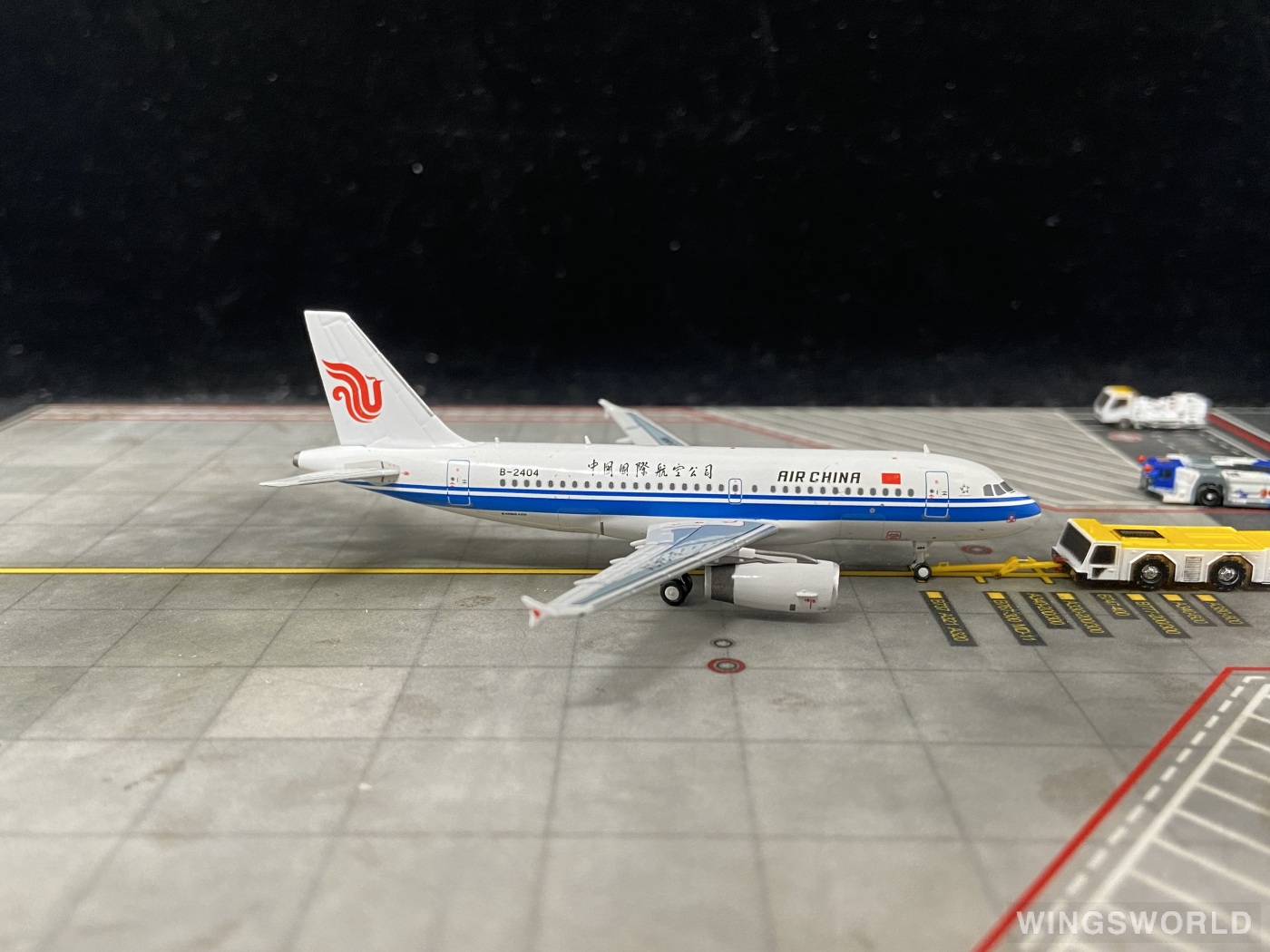 Pandamodel 1:400 19CAA1 Air China 中国国际航空 Airbus A319 B-2404