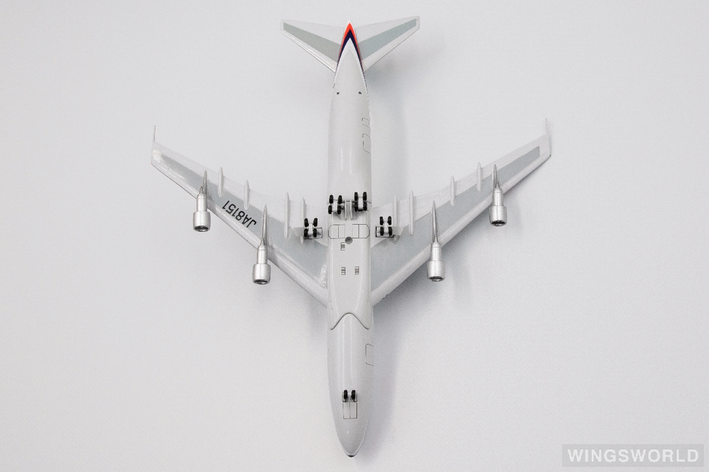 Big Bird 1:400 BB4-2003-21A Japan Airlines 日本航空 Boeing 747-200 JA8151