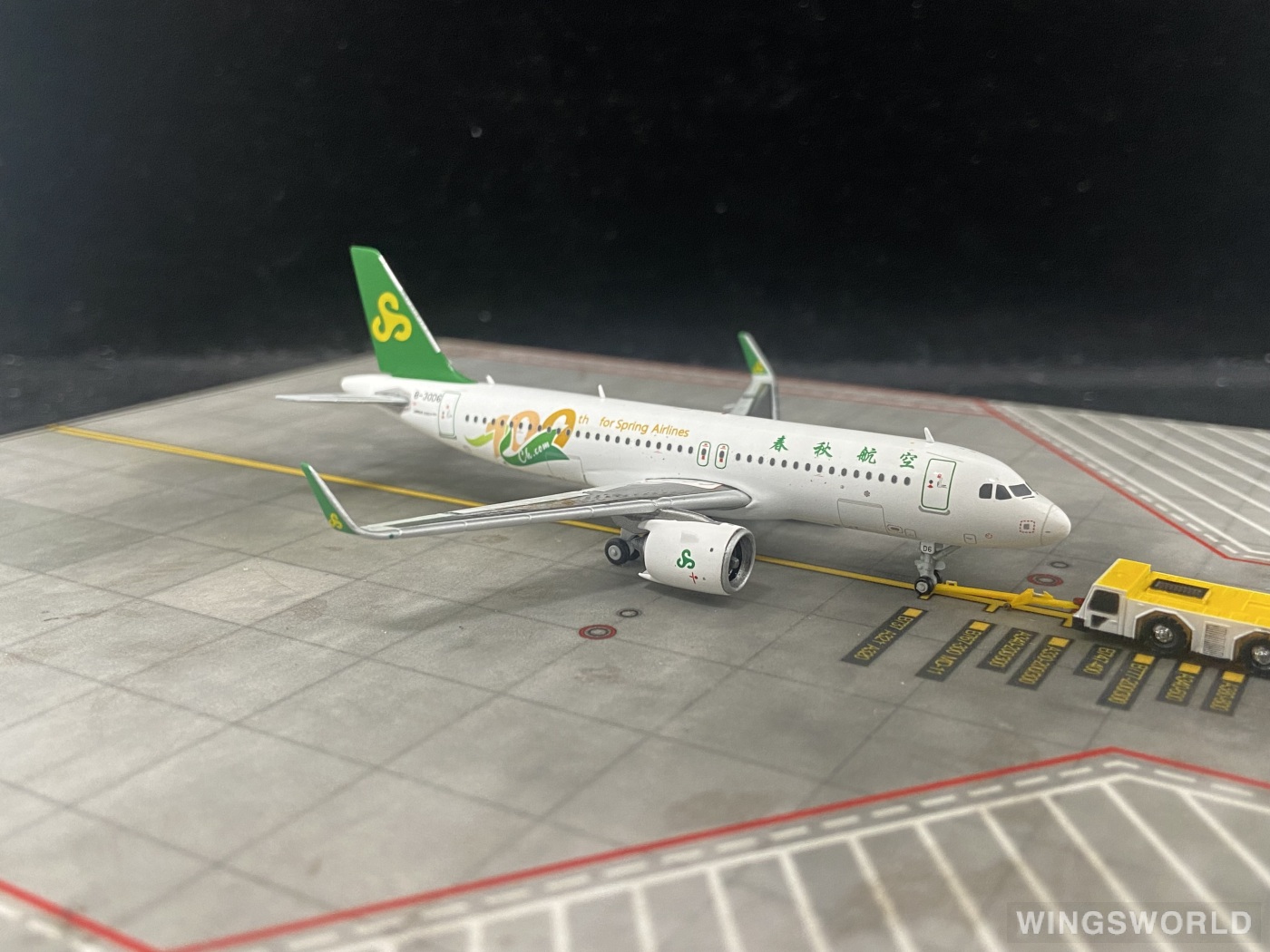JC Wings 1:400 LH4165 Spring Airlines 春秋航空 Airbus A320neo B-30D6