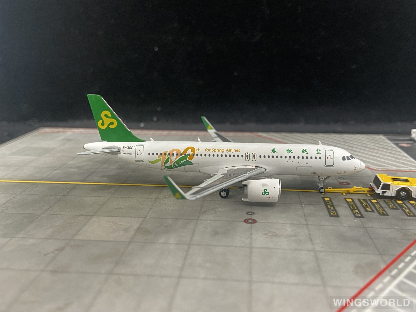JC Wings 1:400 LH4165 Spring Airlines 春秋航空 Airbus A320neo B-30D6