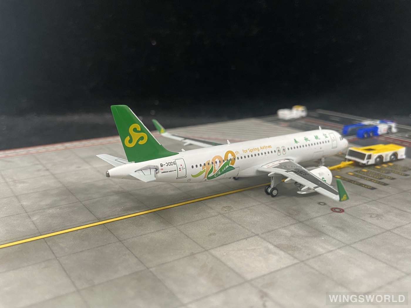 JC Wings 1:400 LH4165 Spring Airlines 春秋航空 Airbus A320neo B-30D6