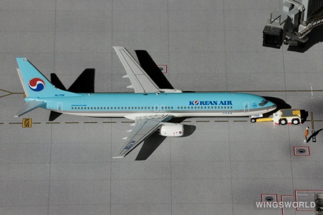 NGmodels 1:400 NG79017 Korean Air 大韩航空 Boeing 737-900 HL7706
