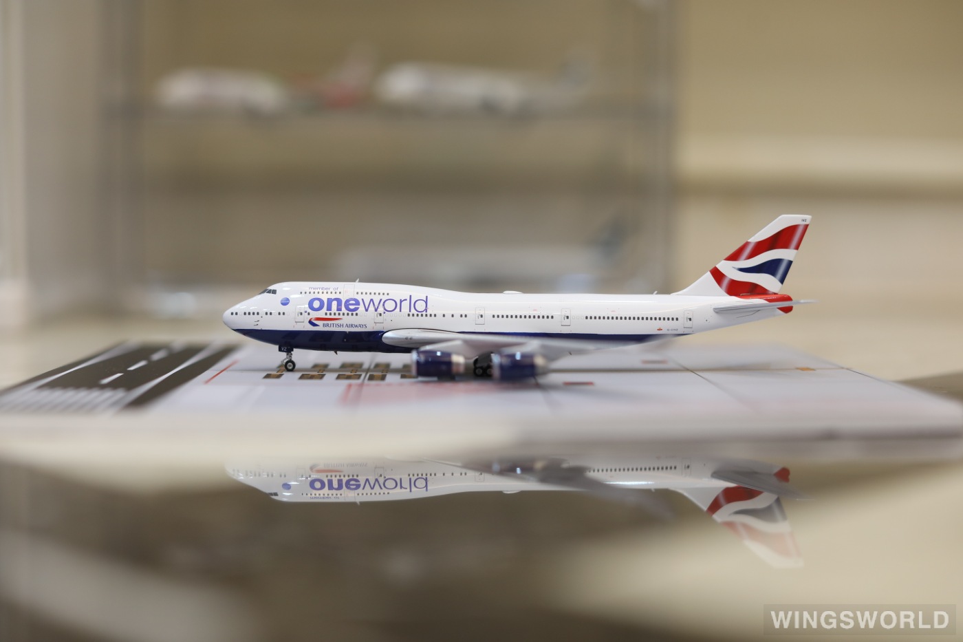 Phoenix 1:400 PH04349 British Airways 英国航空 Boeing 747-400 G-CIVZ