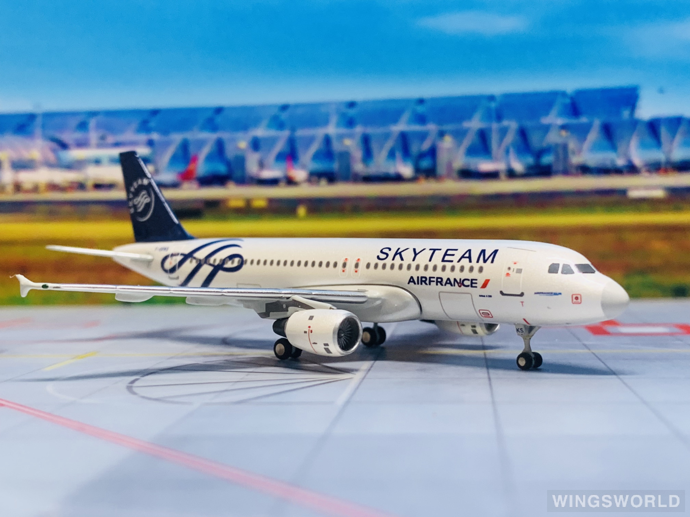 JC Wings 1:400 XX4400 Air France 法国航空 Airbus A320 F-GFKS