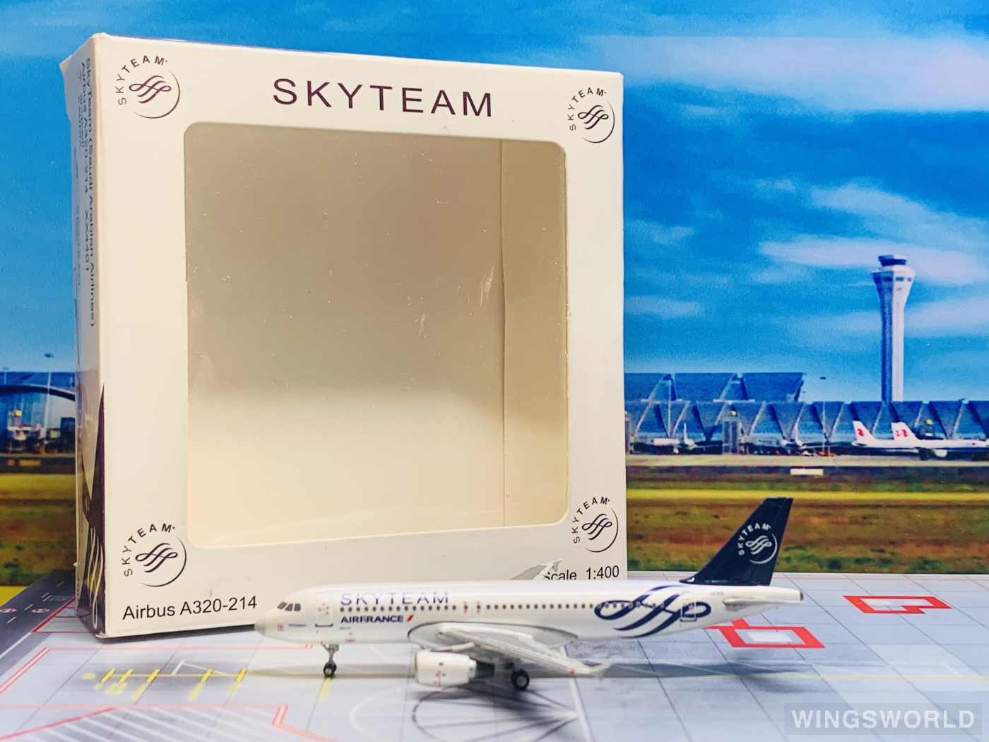 JC Wings 1:400 XX4400 Air France 法国航空 Airbus A320 F-GFKS