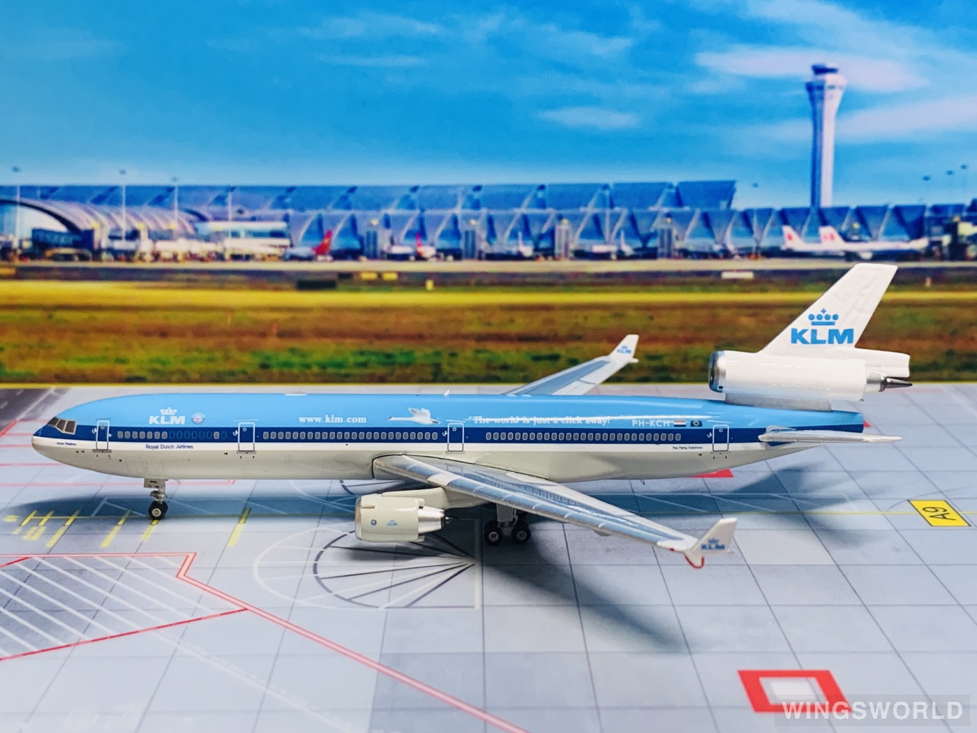 Phoenix 1:400 PH11903 KLM 荷兰皇家航空 McDonnell Douglas MD-11 PH-KCH