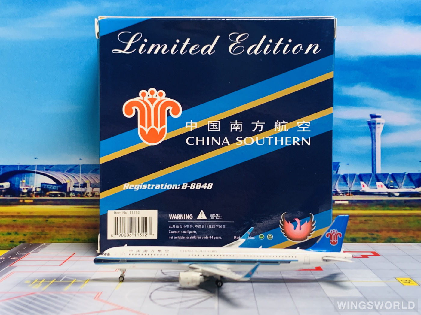 中国南方航空 A321｜Phoenix 1/400 Phoenix 1:400 Airbus A321 China Southern 中国南方航空PH11352