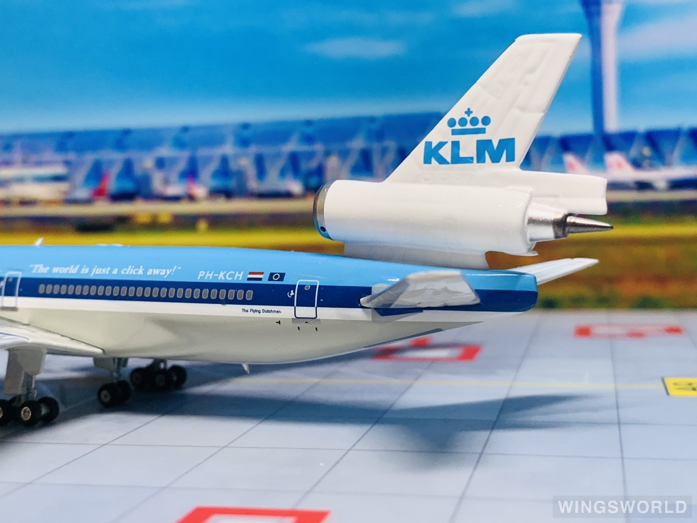 Phoenix 1:400 PH11903 KLM 荷兰皇家航空 McDonnell Douglas MD-11 PH-KCH