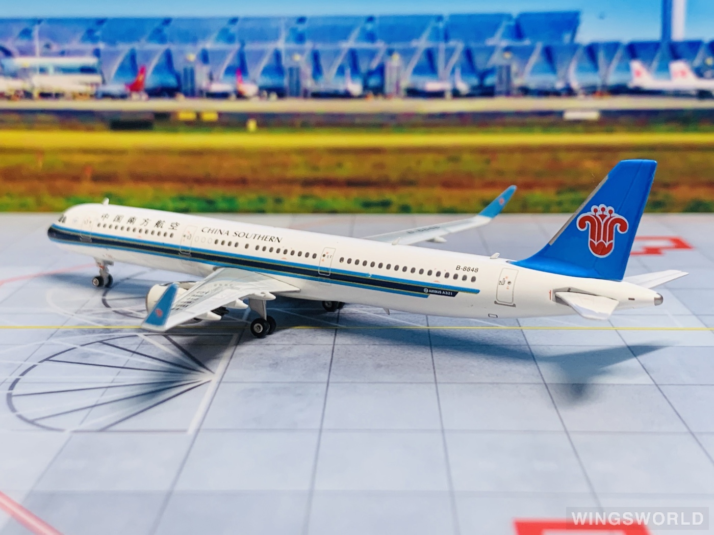 中国南方航空 A321｜Phoenix 1/400 1:400 Phoenix CHINA SOUTHERN AIRBUS A321 Passenger Aircraft