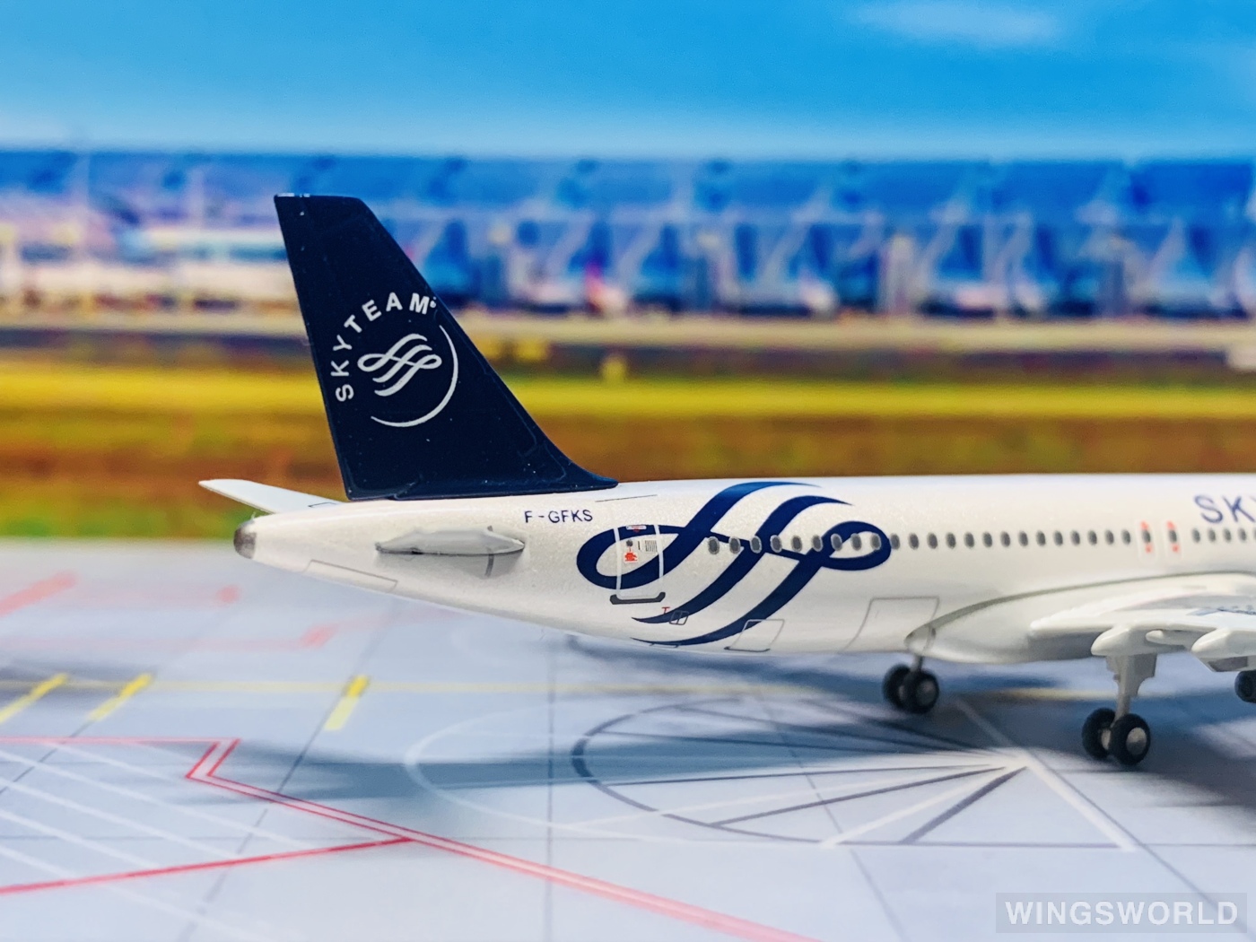 JC Wings 1:400 XX4400 Air France 法国航空 Airbus A320 F-GFKS